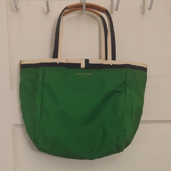kate spade Handbags - Kate Spade Small Green Tote Bag